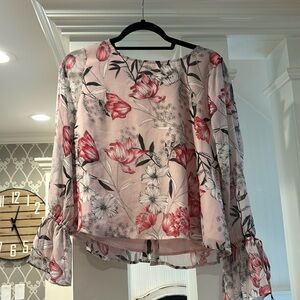 Pink button back business casual shirt!